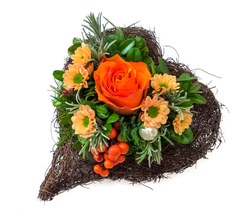 Buntes Blumenherz, , Blumenbouquet, Verdissimo Zollikerberg Verdissimo Shop