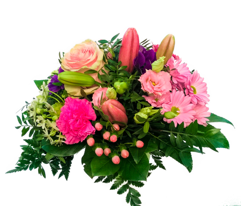 Rosa Blumeneuphorie, , Blumenstrauss, Verdissimo Zollikerberg Verdissimo Shop