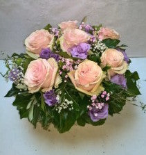 Rosa Blumengesteck "The pretty one"